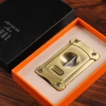 JIFENG 3 In 1 V Cigar Scissors Cigar Holder Cigar Cutter With Cigar Puncher - Image 7