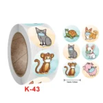 3 PCS Reward Stickers Children Toys Stationery Decoration Label - Image 3