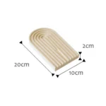 Water Ripple Cutting Board Afternoon Tea Snack Plate Photo Props - Image 9