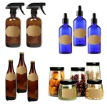 3 PCS Natural Brown Kraft Paper Gift Decoration Label Sticker - Image 4