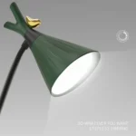 GIVELONG Forest Bird LED Touch Usb Table Lamp With Mobile Phone Holder Bedroom Bedside Night Light - Image 4