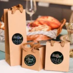 Boutique Packaging Supplies Round Rainbow Silver Laser Stickers - Image 5