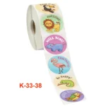 2 PCS Children Toy Reward Sticker Office Stationery Decoration Label Sealing Sticker, Size: 3.8 Cm / 1.5 Inch - Image 4