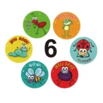 2 PCS Children Cartoon Reward Sticker Label - Image 5