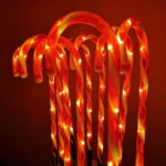 10 in 1 Christmas Cane Lights Holiday Indoor Garden Decoration Lights