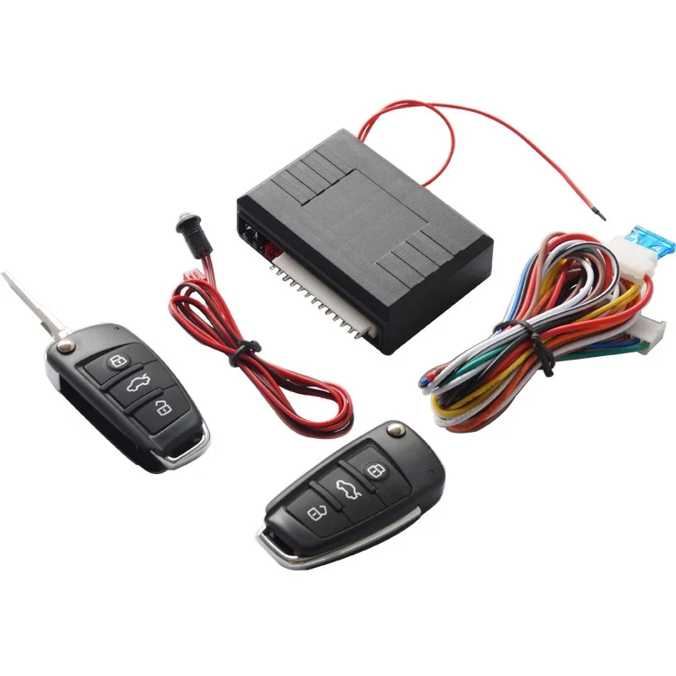 TBD05454644.webp 5pcs /Set Car Remote Control Central Lock Keyless Entry System 12V Universal Model Key - Image 1