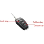 5pcs /Set Car Remote Control Central Lock Keyless Entry System 12V Universal Model Key - Image 3