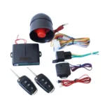 2 Set Universal Sound And Light Car Alarm 12V Vehicle Alarm System Bullet Key Remote Control - Image 2