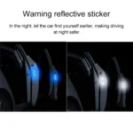 OPEN Reflective Tape Warning Mark Bicycle Accessories Car Door Stickers - Image 5