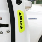 OPEN Reflective Tape Warning Mark Bicycle Accessories Car Door Stickers - Image 6