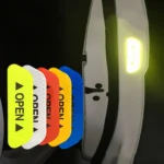 OPEN Reflective Tape Warning Mark Bicycle Accessories Car Door Stickers - Image 7