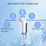 Small Bubble Home Beauty Equipment Multifunctional Electric Blackhead Suction Instrument Facial Pore Cleaner - Image 3