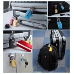 Customs Luggage Lock Overseas Travel Luggage Zipper Lock Plastic TSA Code Lock - Image 7