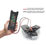 YAWOA BM410 Storage Battery Tester 12V/24V Load Test LED Smart Car Battery Tester Clip - Image 6