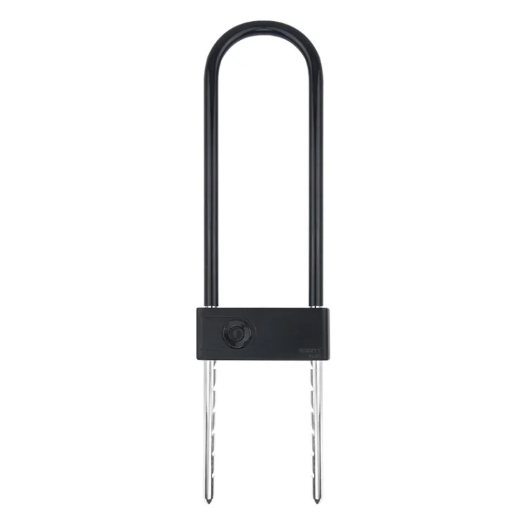 Smart Bluetooth Fingerprint U-Shaped Glass Door Lock Anti-Shear Anti-Theft Lock Extended Outdoor Waterproof U-Shaped Lock