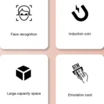 Simulation Face Recognition ATM Cash Deposit Box Simulation Password Automatic Rolling Money Safe Deposit Box - Image 4