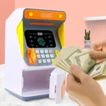 Simulation Face Recognition ATM Cash Deposit Box Simulation Password Automatic Rolling Money Safe Deposit Box - Image 7