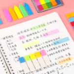 5pcs Fluorescent Transparent Small Sticker Note Indicator Label Index Sticker - Image 4