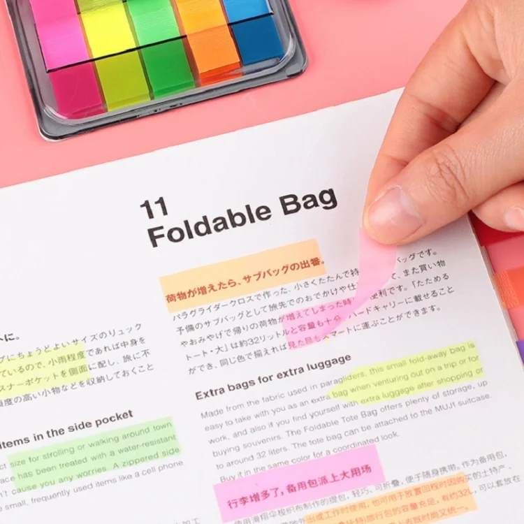 TBD0546273101_B6.webp 5pcs Fluorescent Transparent Small Sticker Note Indicator Label Index Sticker - Image 7