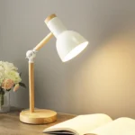 T1062 Dormitory Eye Protection Desk Lamp Bbedroom Bedside Wood Lamp - Image 7