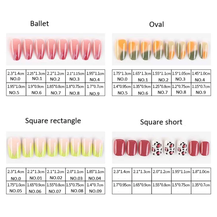 TBD0547011301_B2.webp 5 Sets Wear Nail Art Christmas Ballet Fake Nails Finished Product Removable Wear Nail - Image 3