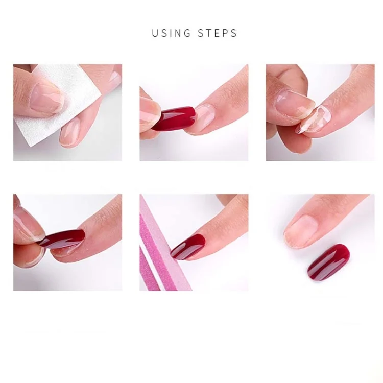 TBD0547011301_B4.webp 5 Sets Wear Nail Art Christmas Ballet Fake Nails Finished Product Removable Wear Nail - Image 5