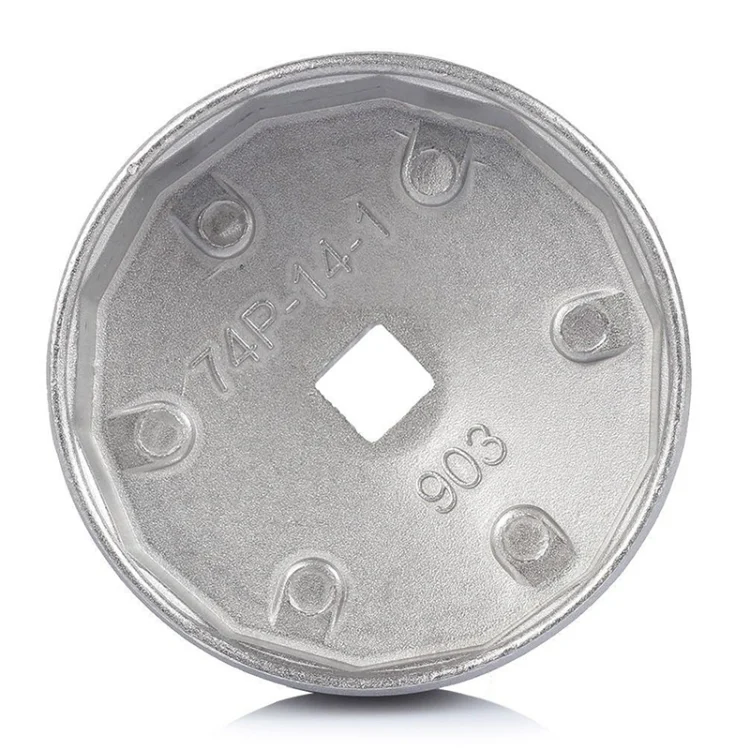 TBD0547289_3.webp 903 74mm 14 Flute Aluminum Oil Filter Wrench Socket Remover Tool for BMW AUDI Benz - Image 4