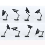 3 PCS Mini LED Desk Lamp Folding Portable Night Light Magnetic Eye Protection Desk Lamp - Image 3