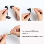 3 PCS Mini LED Desk Lamp Folding Portable Night Light Magnetic Eye Protection Desk Lamp - Image 5