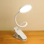 Charging 800mAh Single Color Temperature Three-level Adjustment LED Clip Desk Lamp USB Eye Protection Bedside Lamp