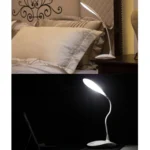 WS-601 USB Charging LED Reading Lamp Touch Dimming Bedroom Bedside Lamp - Image 7