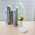 WS-601 USB Charging LED Reading Lamp Touch Dimming Bedroom Bedside Lamp - Image 8