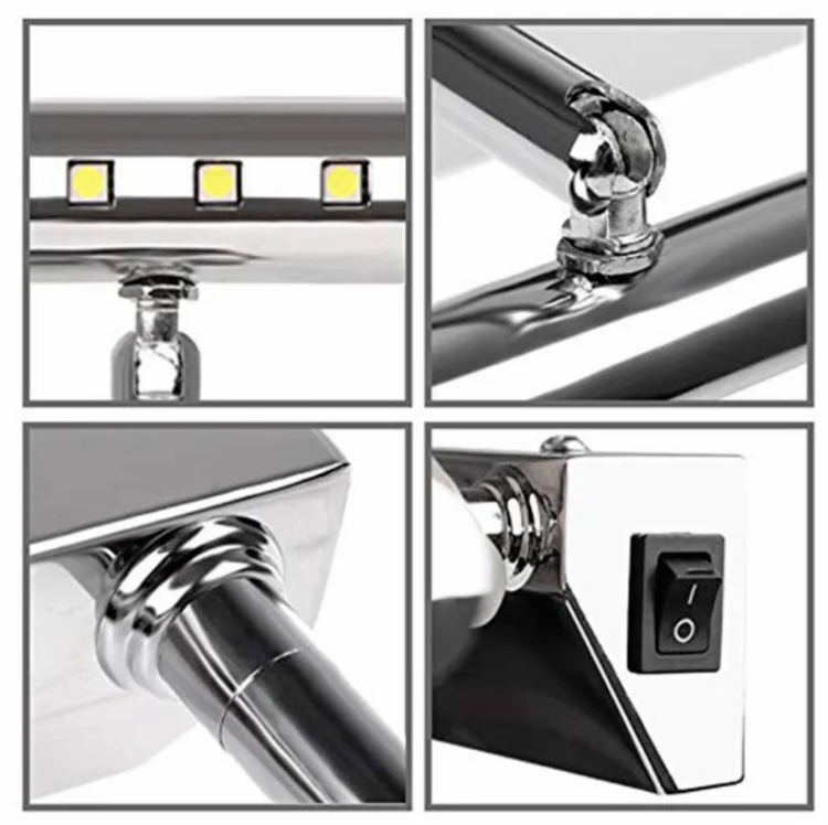 TBD054743402A_3.webp 5W LED Wall Lamp Stainless Steel Bathroom Mirror Light - Image 4