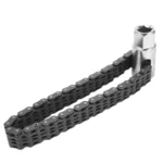 Oil Filter Chain Wrench Spanner Remover Adjustable Auto Repair Tool - Image 3