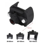 60mm-80mm Universal Cast Steel Adjustable 2 Jaw Oil Filter Wrench Fuel Remover Removal Tool Two-claw Cast Steel Filter Wrenches - Image 6