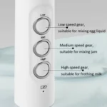 Whisk Household Electric Baking Mini Wireless Hand-Held Charging Stirrer Milk Frother - Image 3