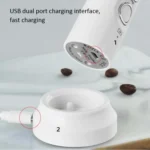 Whisk Household Electric Baking Mini Wireless Hand-Held Charging Stirrer Milk Frother - Image 5