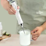Whisk Household Electric Baking Mini Wireless Hand-Held Charging Stirrer Milk Frother - Image 7