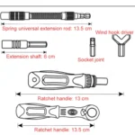 38 In 1 Labor-Saving Ratchet Multi-Purpose Screwdriver Set Household Hardware Tools Combination Screwdriver Toolbox - Image 10