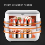 Lunch Box With Electric Heating And Heat Preservation Can Be Plugged In Barrel Office Worker Rice Cooker - Image 4