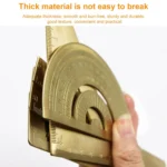 Brass Retro Drawing Ruler Measuring Tools - Image 5