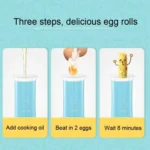 SANXINGKEJI Household Multifunctional Egg Cup Boiled Egg Roll Machine, CN Plug - Image 7