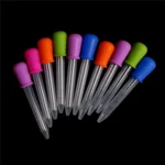 3 PCS 5ML Clear Silicone Small Plastic Feeding Medicine Liquid Graduated Pipette Dropper, Size: 12 x 2cm - Image 2