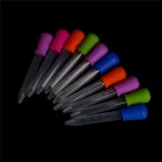3 PCS 5ML Clear Silicone Small Plastic Feeding Medicine Liquid Graduated Pipette Dropper, Size: 12 x 2cm - Image 4