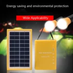 3W Solar Small System Household Multifunctional Portable Emergency Light - Image 2