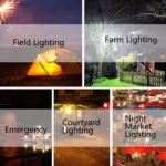 3W Solar Small System Household Multifunctional Portable Emergency Light - Image 8