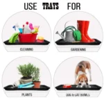 Plastic Multi-Function Tray Shoe Tray Pet Feeding Tray - Image 5