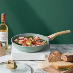 Maifan Stone Flat-Bottomed Non-Stick Pan Household Steak Frying Pan For Induction Cooker - Image 9