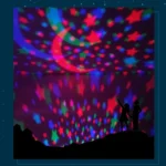 LED Starry Sky Light USB Remote Control Rotating Music Projector Lamp Romantic Starry Night Light - Image 5