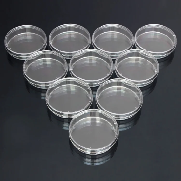 TBD054826401_4.webp 10 PCS Polystyrene Sterile Petri Dishes Bacteria Dish Laboratory Medical Biological Scientific Lab Supplies - Image 5